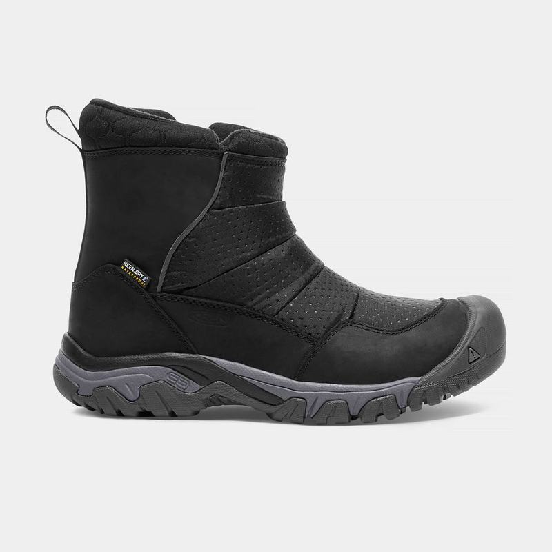 Keen Hoodoo III Low Zip Womens Snow Boots Black Wholesale (3702-VJONP)